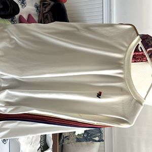 Aviator Nation cream velour crew neck xL